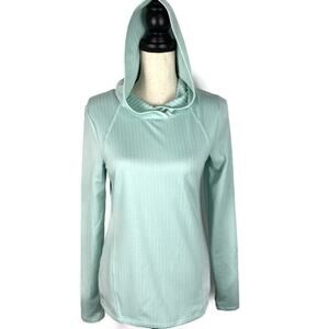 Jockey Flash Insulator Pullover Hoodie Mint Green Lightweight Womens Size Small